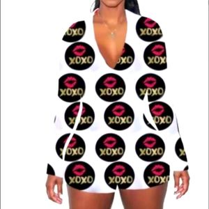 Women's plus size romper